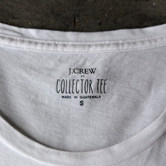 J. Crew Collector Tee Cocktail Hour Dogs Graphic Tee small - Picture 5 of 7